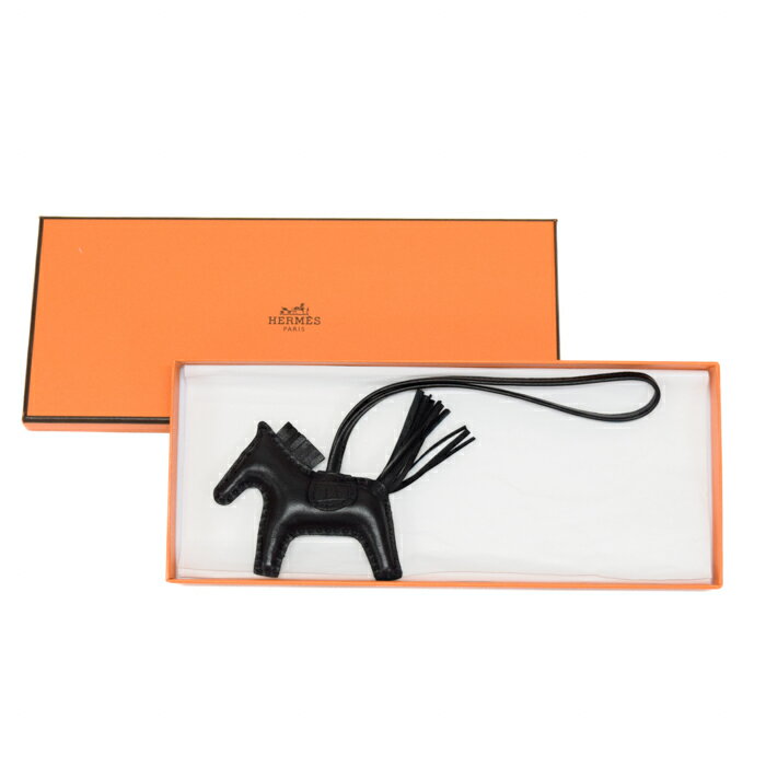 Rakuten - 【Sランク】 エルメス HERMES ロデオ タッチ PM アニョーミロ (ラムスキン) / アリゲーターマット (レザー) エキゾチックレザー ソーブラック Z刻印 (2021年) ロデオチャーム クロコ レディース ノワール (ブラック) 正規品 新品同様 中古 mbv26007