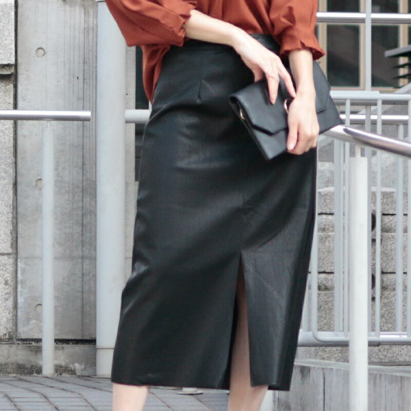 フェイクレザーZIPジャンパースカート｜AZUL BY MOUSSY