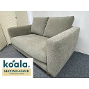 コアラソファー KINFORT ソファー 2人掛け ユーカリグリーン コアラマットレス koala 定価9万円 中古