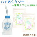 ハナあらうゾー+葉酸サプリ(1週間分) 鼻洗浄器 あす楽 鼻づまり はなみず スッキリ 耳鼻科 専門医監修 痛くない 鼻うがい はなうがい 鼻腔洗浄 鼻水吸引器 家庭用 鼻洗い はなあらい 鼻水吸引 赤ちゃん 鼻うがい器妊婦 妊娠お祝い 出産祝い クリスマス ギフト 年末 福袋