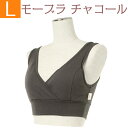 日本助産師会推奨 送料無料 ノンワイヤー 授乳ブラ Lサイズ チャコール モーハウス ブラ モーブラ 優しい肌あたり メール便可 妊娠お祝い 出産祝い 授乳しや...