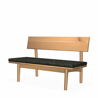 【飛騨産業】 森のことば LDベンチ(座クッションタイプ・W120) sn270 ホワイトオーク材 【飛騨産業】 森のことば LDベンチ(座クッションタイプ・W120) sn270 ホワイトオーク材