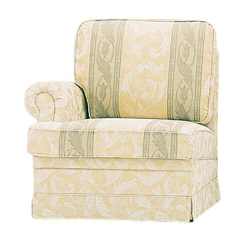 【マルニ木工】地中海 モナコハイ　ワンアームチェア（向左肘） 4393-64-8985