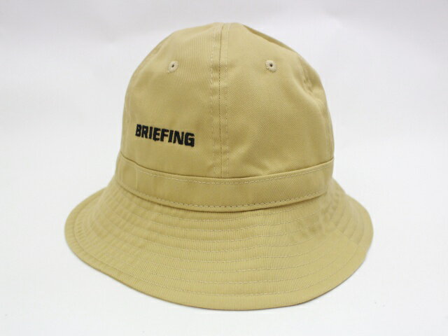 NEW 新品 ブリーフィング ハット　BREIFING BASIC BELL HAT ベージュ （M）//0