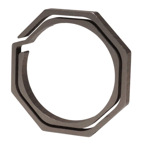 チタン製 キーリング 八角形 大タイプ キーホルダー カギ 鍵 軽量 丈夫 リング 直径29mm 内径23mm アクセサリー PR-TIRING-DAI【メール便 送料無料】 チタン製 キーリング 八角形 大タイプ キーホルダー カギ 鍵 軽量 丈夫 リング 直径29mm 内径23mm アクセサリー PR-TIRING-DAI【メール便 送料無料】
