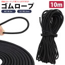 ゴムロープ ゴム紐 長さ 10m 直径 2.5mm 丸ゴム 高伸縮性 簡単 カット 手芸 アウトドア DIY 多目的 PR-GOMRO2501ST【メール便 送...