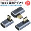 Type-C Ѵ ץ 2ĥå USB 4 L L 90 Ѵͥ Ѵ  100W  ǡž 岼  ޡȥե ѥ PR-UA006-2STڥ᡼ ̵