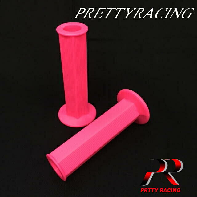 樂天商城 - PRETTY RACING製 汎用 貫通式 六角グリップ 　ピンク