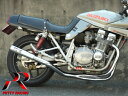 PRETTYRACING SPIDER SUZUKI GSX1100S刀 4-1 分割式 マフラー メッキ