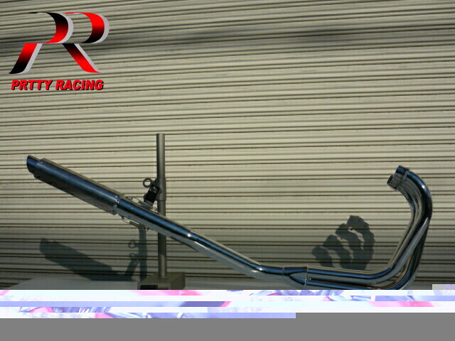 251 cc 〜400 cc  - SUZUKI GSX250S刀 4-1管 ALサイレンサー3 50.8π メッキ マフラー
