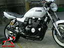 YAMAHA XJ400 E/D ショート管 70π 新品 マフラー ブラック