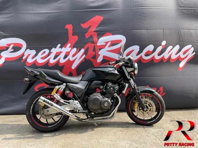 HONDA CB400SF REVO NC42 分割式 42.7π (極タイプ2) PRETTY管 マフラー