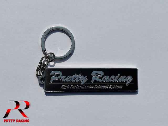 樂天商城 - オリジナル Pretty エンブレムタイプ メタルキーホルダー