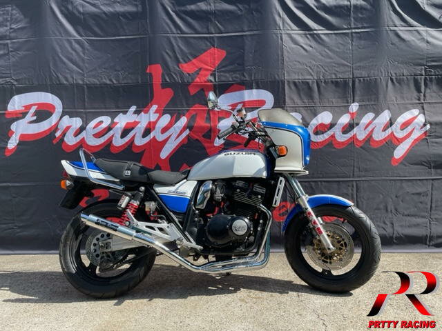 SUZUKI - SUZUKI GSX400 インパルス GK7CA 分割式 42.7π (極タイプ3) PRETTY管 マフラー