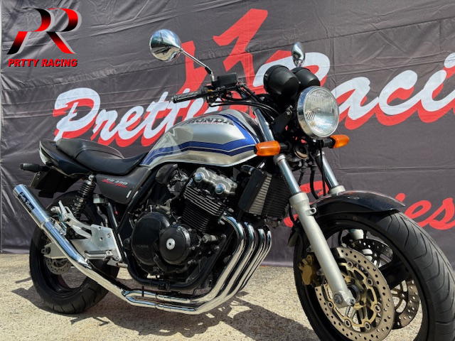 樂天商城 - HONDA CB400SF VTEC NC39 54π 分割式 ガニマタブレット管 メッキ マフラー