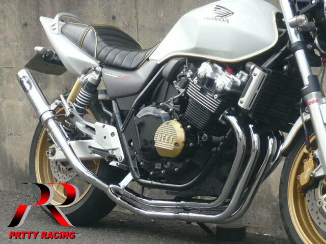 HONDA CB400SF VTEC nc39 分割式 42.7π (改2) PRETTY管 マフラー