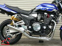 YAMAHA PRETTYRACING SPIDER XJR1300 RP01J RP03J (前期) ショート管 70π マフラー メッキ