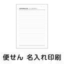 便せん印刷付 B5サイズ（182×257ミリ）100冊（1冊100枚綴り） 伝票 便せん 便箋 名入れ印刷