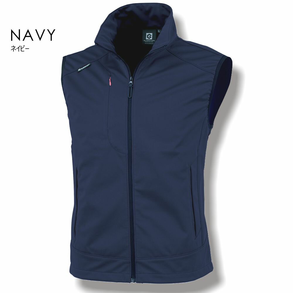 「GLADIATOR(グラディエーター)」防風ストレッチベスト/G-2349【2021 防寒】* アウター 作業服 防寒ベスト 作業着 メンズ*