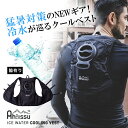 CUC Ah issu 水冷ベスト アイスウォータークーリングベストプロ ICW001 バッテリーセット 水冷服 脇あり 猛暑 冷水