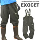 【4L】【5L】【上下別売】「EXOCET（エグゾゼ）」（新）ウレタンストレッチレインサロペットパンツ”防水”/F-11002S/【2016 WEX 年間 カッパ】