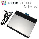 Wacom ワコム Intuos pen touch small CTH-480 CTH-480/S ペンタブレット ペン ケーブル 替芯付 【税込】【送料無料】【代引不可】 wp1854【中古】【税込】【送料 代引手数料無料】