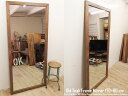 オールドチーク無垢材 姿見鏡 170cm×80cm 5cm幅フレーム 全身ミラー アジアン家具 古材 チーク材 木製フレーム 天然木 バリ家具 送料無料 ウォー...