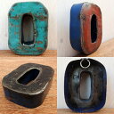 スチール製 数字 ナンバー オブジェ『0』高さ10cm インテリア ドラム缶再生 切り文字 イニシャル ブリキ 店舗看板 アンティーク風 アイアンレター スチー...