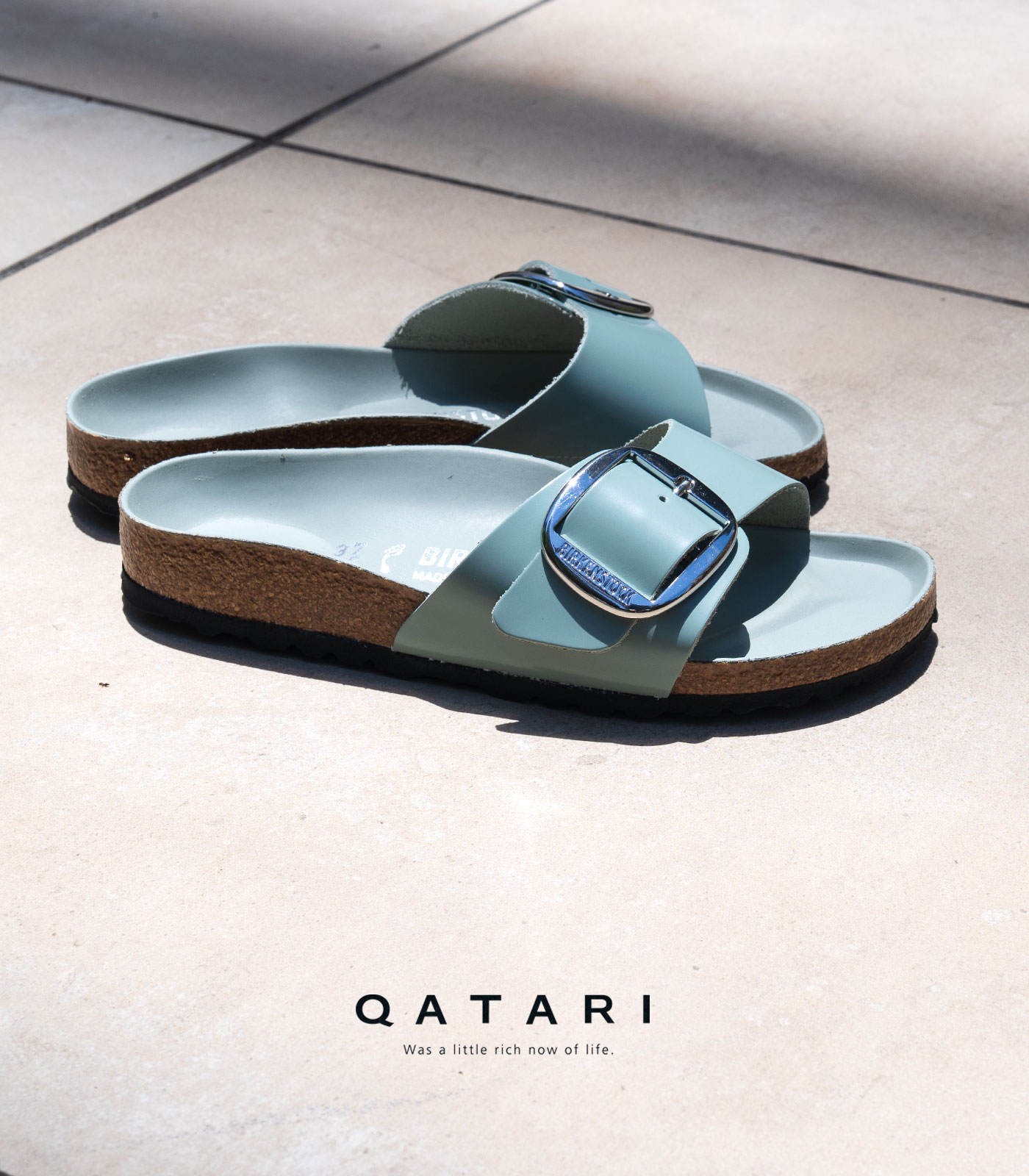 ビルケンシュトック レディース サンダル マドリッド ビックバックル ピュアセージ BIRKENSTOCK Madrid BB LENA HS Pure Sage HEX 1031788 2026SS★