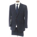 【中古】ダンヒル dunhill モヘアシルク 2つボタン スーツ ネイビー【サイズ52】【NVY】【S/S】【状態ランクB】【メンズ】【10401-955404】[2109BPD]