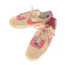 【SALE/返品不可】【中古】ナイキ NIKE 2022年春夏 UNIONコラボ Cortez SP Union Sesame コルテッツ スニーカー ベージュxピンク【サイズ27cm】【BEI】【S/S/A/W】【状態ランクB】【メンズ】