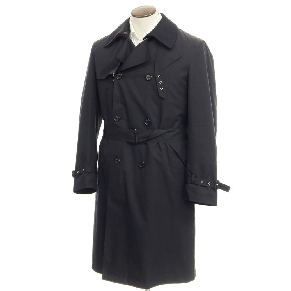 【新品アウトレット】シーラップ Sealup ツイルコットン ライナー付き トレンチコート ブラック【サイズ50】【BLK】【A/W】【状態ランクN-】【メンズ】【778877】[APD]のサムネイル