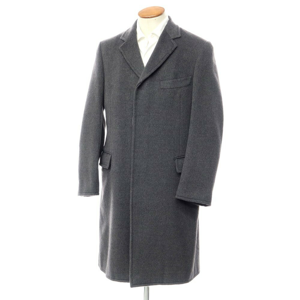 【中古】エルメス HERMES カシミヤ チェスター フィールド コート グレー【サイズ46】【GRY】【A/W】【状態ランクA】【メンズ】【778783】[EPD]のサムネイル