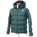 【中古】ザノースフェイス THE NORTH FACE Belayer Parka ナイロン ダウンジャケット グリーン系【サイズXL】【GRN】【A/W】【状態ランクA】【メンズ】【769886】 DPD