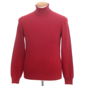 【新品】フェデーリ FEDELI カシミヤ タートルネックニット レッド【サイズ46】【RED】【A/W】【状態ランクN】【メンズ】【769794】