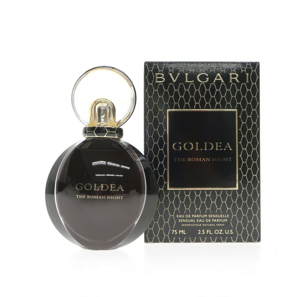 楽天リタリオリブロ【中古】ブルガリ BVLGARI THE ROMAN NIGHT オードパルファム 香水 フレグランス ブラックxゴールド【サイズ75ml】【BLK】【S/S/A/W】【状態ランクA】【レディース】【759778】[APD]