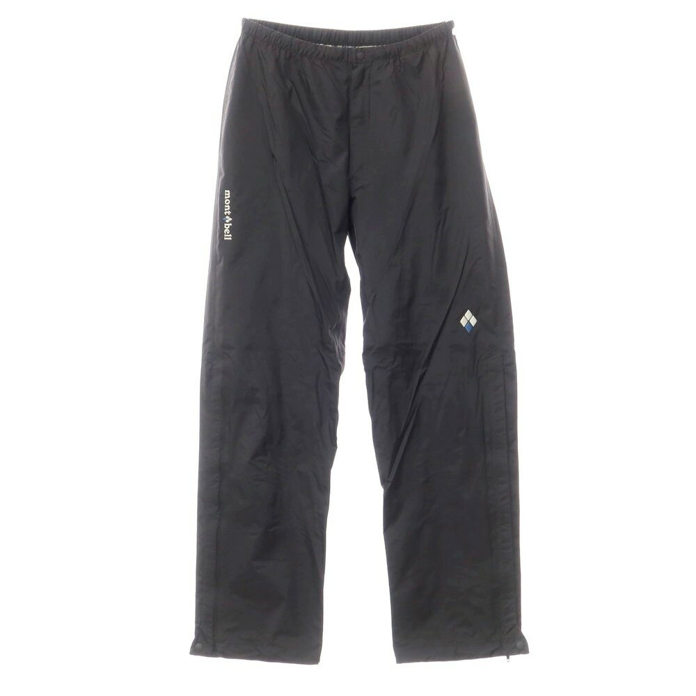 【中古】モンベル mont-bell ナイロン レインパンツ ブラック【サイズS-L】【BLK】【S/S】【状態ランクB】【メンズ】【759690】のサムネイル
