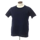 【中古】フィルメランジェ FilMelange SUNNY コットン クルーネック 半袖Tシャツ ネイビー【サイズ5】【NVY】【S/S】【状態ランクC】【メンズ】【759687】