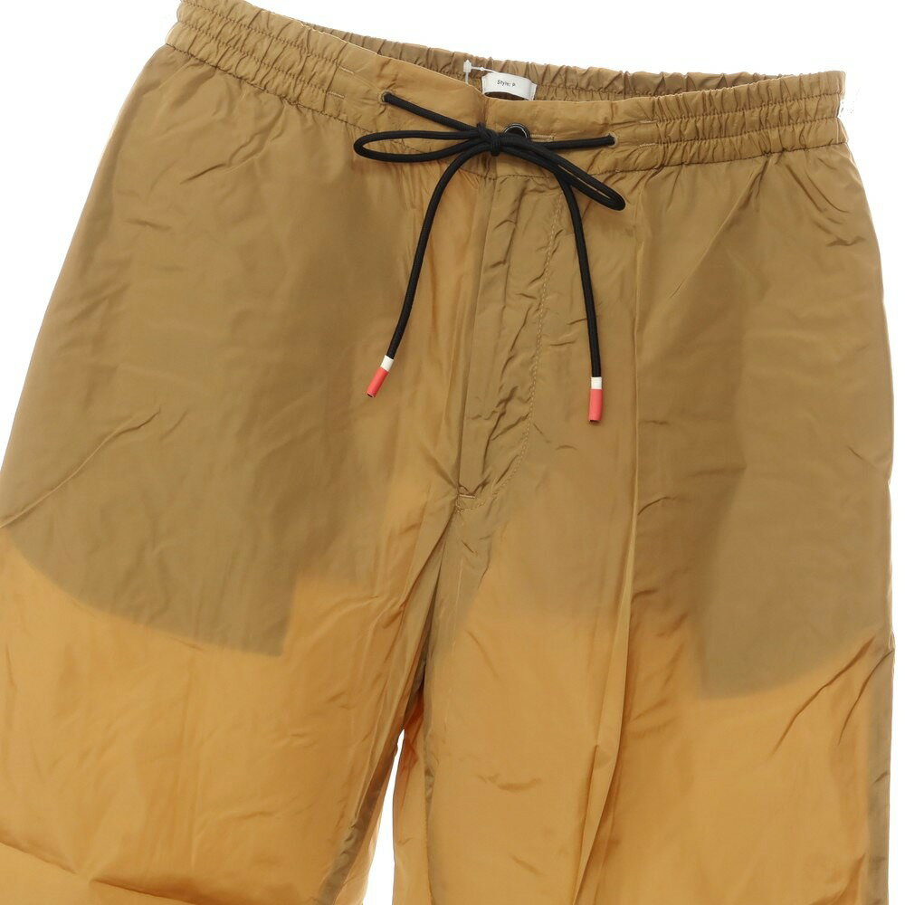 【中古】ピーティーゼロウーノ PT01 FORWARD ナイロン イージーパンツ ブラウン【サイズ46】【BRW】【S/S】【状態ランクB】【メンズ】【759682】[DPD]