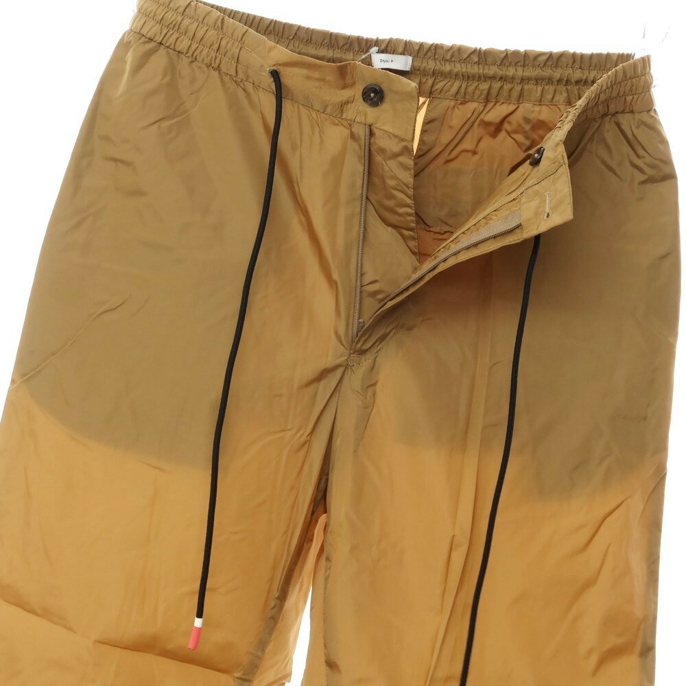 【中古】ピーティーゼロウーノ PT01 FORWARD ナイロン イージーパンツ ブラウン【サイズ46】【BRW】【S/S】【状態ランクB】【メンズ】【759682】[DPD]