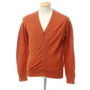 【中古】ジョンスメドレー JOHN SMEDLEY コットン ニット カーディガン オレンジ【サイズS】【ORG】【S/S】【状態ランクC】【メンズ】【7596...
