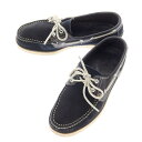 【中古】パラブーツ Paraboot BARTH スエード デッキシューズ ネイビー【サイズ6】【NVY】【S/S/A/W】【状態ランクC】【メンズ】【759582】