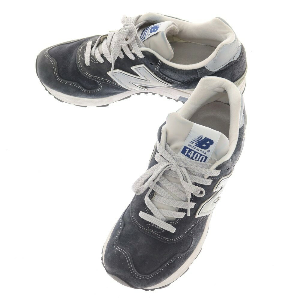 【中古】ニューバランス NEW BALANCE M1400NV ヌバック スニーカー ネイビー【サイズ24cm】【NVY】【S/S/A/W】【状態ランクC】【メンズ】【759498】