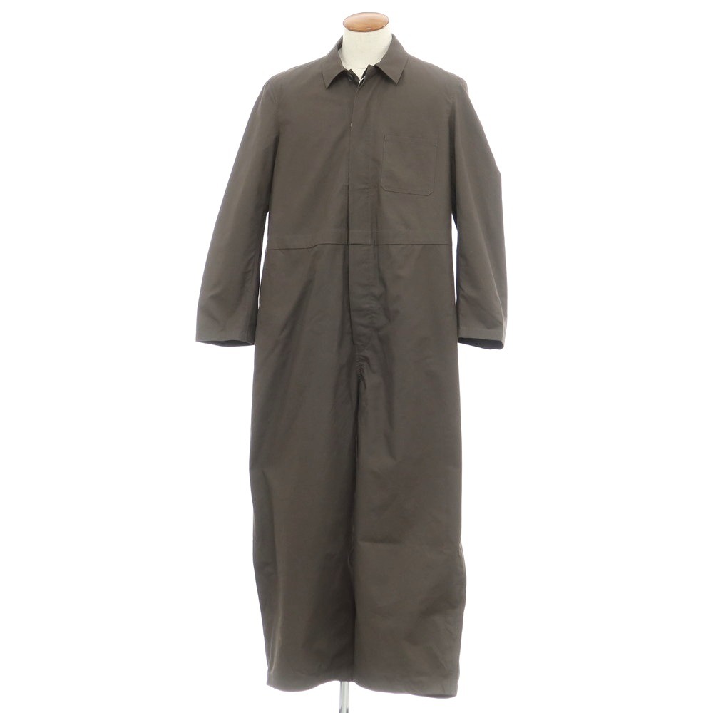 【中古】【未使用】リバーバレイト REVERBERATE コットン オールインワン ツナギ チャコール【サイズ38】【GRY】【S/S】【状態ランクS】【メンズ】【759289】[APD]