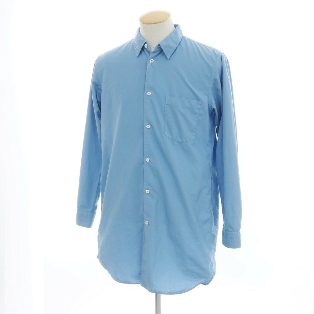 COMME des GARCONS HOMME PLUSシャツ白/グレー アート COMME des GARCONS HOMME PLUSシャツ白/グレー アート