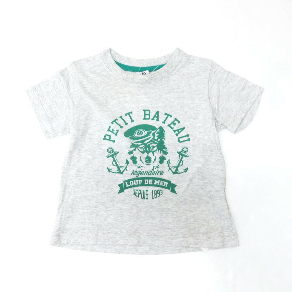 SALE/ԲġۡšۥץХȡ PETIT BATEAU åȥ 롼ͥå ȾµT 󥸥졼ڥ4ans/1...