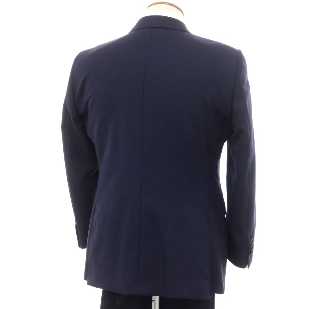 【SALE/返品不可】【中古】アザブテーラー azabu tailor ウール 3つボタンスーツ ネイビー【サイズ48/82】【NVY】【A/W】【状態ランクB】【メンズ】【758974】[BPD]