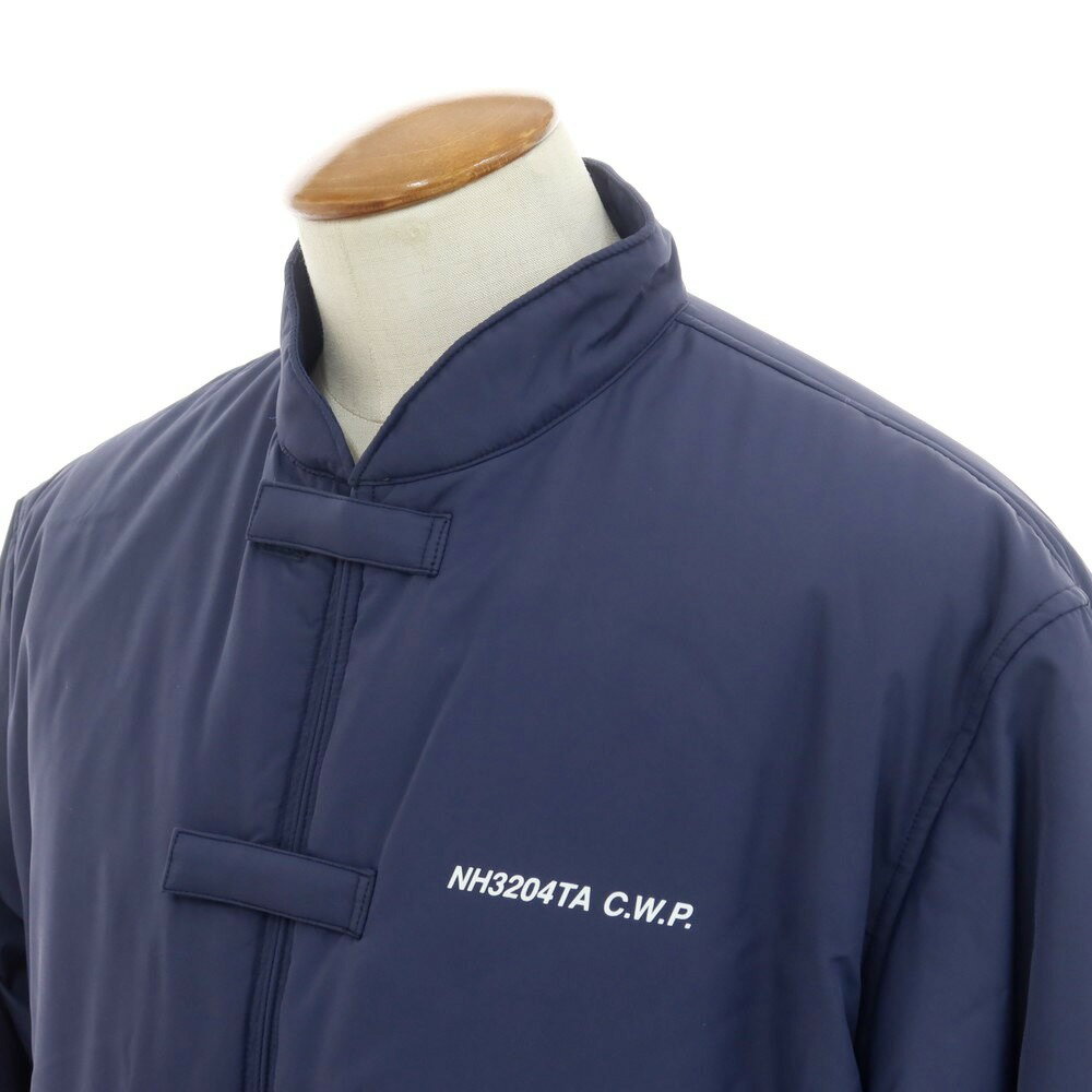 【中古】ネイバーフッド NEIGHBORHOOD 2023年秋冬 ポリエステル 中綿ブルゾン ネイビー【サイズM】【NVY】【A/W】【状態ランクA】【メンズ】【758972】[CPD]