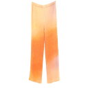 【中古】イッセイミヤケ ISSEY MIYAKE 2024年春夏 プリーツ イージーパンツ オレンジ【サイズ表記なし(L位)】【ORG】【S/S】【状態ランクA...