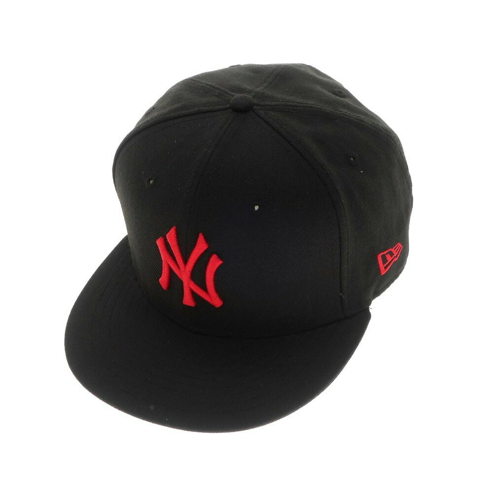 【中古】ニューエラ NEW ERA ウール BBキャップ ブラック【サイズ7.75】【BLK】【S/S/A/W】【状態ランクC】【メンズ】【758791】